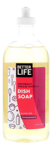 [BETLDISHSOPOM650] Better Life Dish soap Pomegranate 650ml