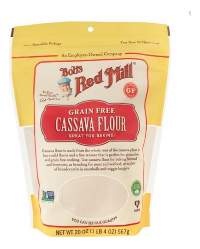 [BRM-12-HCASS-567] Bobs Red Mill Cassava flour 567g
