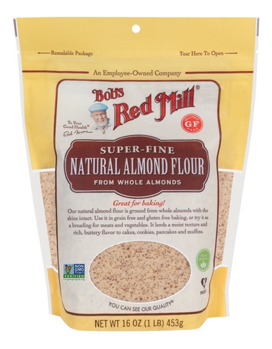 [BRM-12-HALM-453] Bobs Red Mill Natural Almond flour 453g