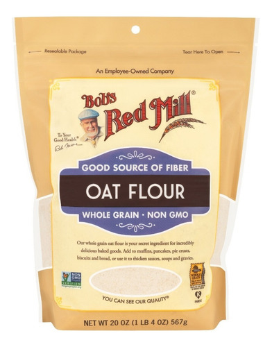 [BRM-12-HAVE-567] Bobs Red Mill Oat flour 567g