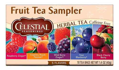 [CSTSFTS40] Celestial Seasonings Fruit tea sampler 18bags