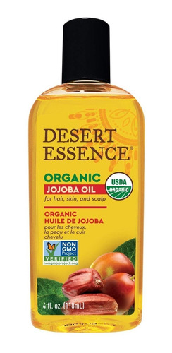 [DESES02OJO118] Desert Essence Organic Jojoba Oil Aceite De Jojoba 118ml