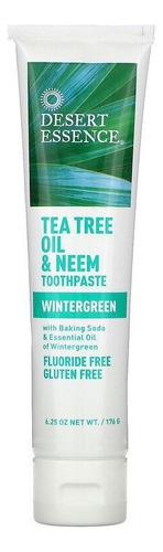 [DESES-13-TTN-176] Desert Essence Pasta Dental Tea Tree Oil And Neem 176g