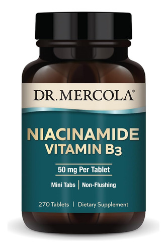 [DRMNVB3270] Dr. Mercola Niacinamide Vitamin B3 50mg 270tabs