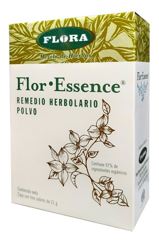 [FLO21FEREP21F] Flora Flor Essence Remedio Herbolario Polvo
