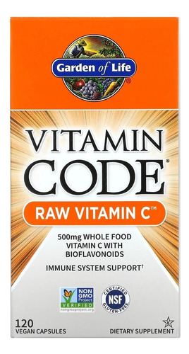 [GOL-21-VCC-120C] Garden Of Life Vitamin Code C 120caps