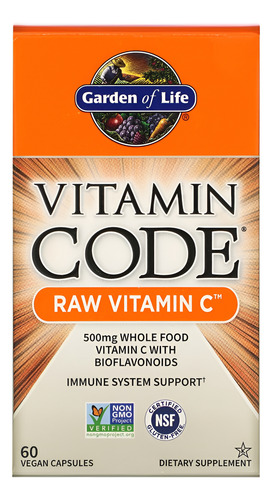 [GOL-21-VCC-60C] Garden Of Life Vitamin Code Raw Vitamin C 60vegcaps