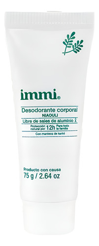 [IMDESCONIT75] Immi Desodorante Corporal Niaouli Tubo 75g