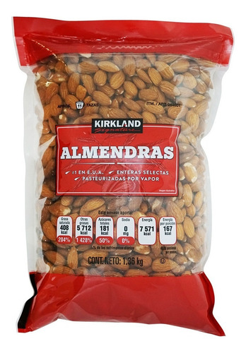 [KIR-10-ALME-1360] Kirkland Almendras Enteras Selectas 1.36kg