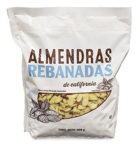 [KIR-10-ABC-908] Kirkland Almendras Rebanadas De California 908g