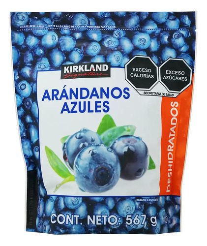 [KIR-10-AAD-567] Kirkland Arandanos Azules Deshidratados 567g