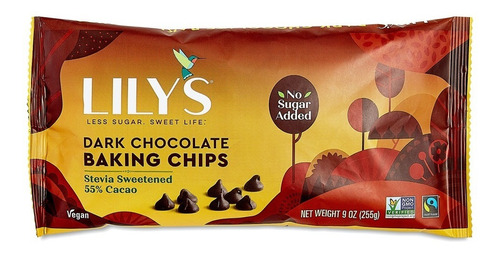 [LILY-06-CHIS-255] Lilys Chocolate chips 55% 255g