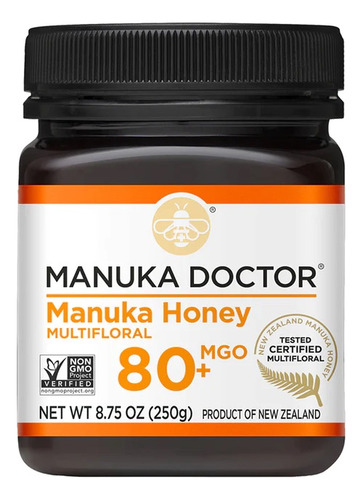[MDMANHON80250] Manuka Dr Manuka honey multifloral 80+ 250g