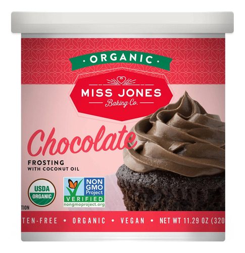 [MJBFRCH320] Miss Jones Baking Frosting chocolate 320g