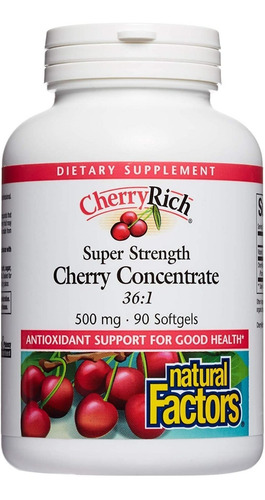 [NF-21-SSCC-90] Natural Factors Cherry Concentrate 500mg 90cap