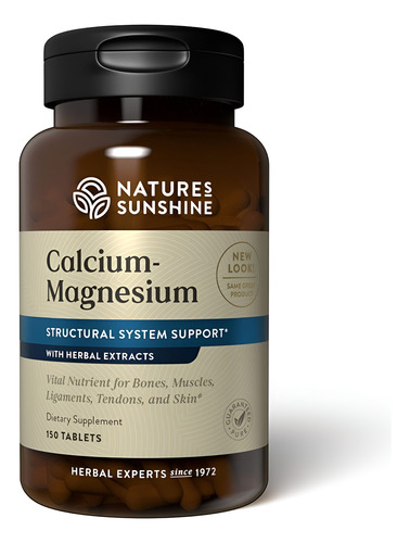 [NSUN-21-CALMA-150] Natures Sunshine Calcium magnesium 150tabs