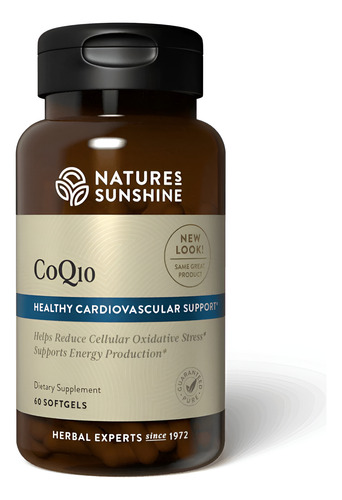 [NSUN-21-COQ10-60C] Natures Sunshine Co Q10 100mg 60caps