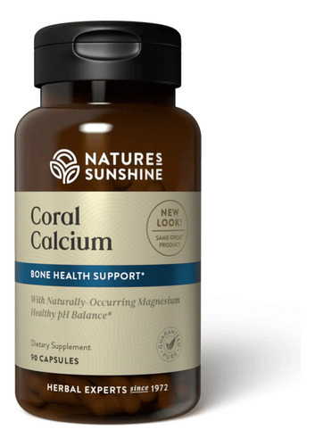 [NSUNCORCAL90] Natures Sunshine Coral Calcium 90caps