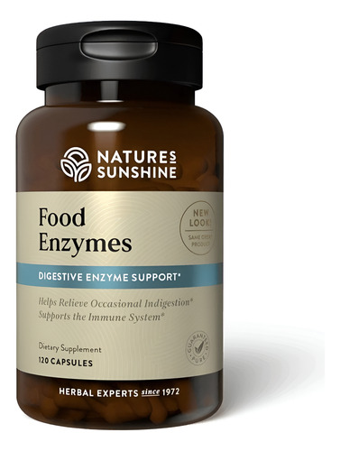 [NSUFDZY120] Natures Sunshine Food Enzymes 120caps