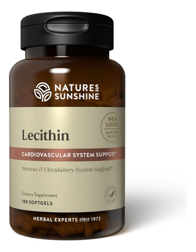 [NASULEC180] Natures Sunshine Lecithin 180softgels