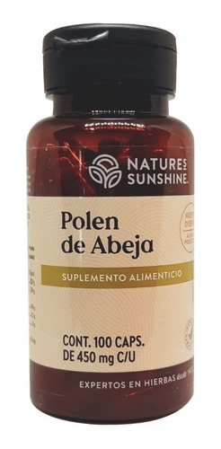 [NSUN21POLEN100] Natures Sunshine Mx Polen De Abeja 100caps