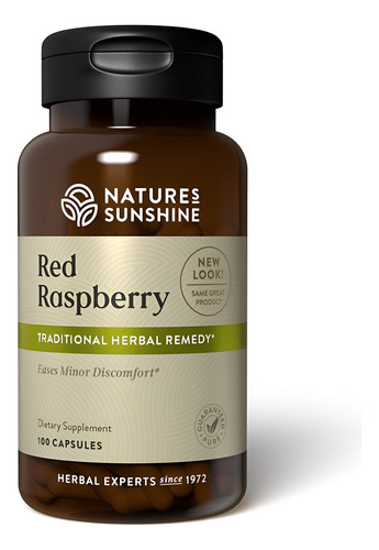 [NSUN-21-RRBE-100] Natures Sunshine Red Raspberry 100caps