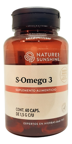 [NSUN21SO360] Natures Sunshine Mx S-Omega 3 60caps