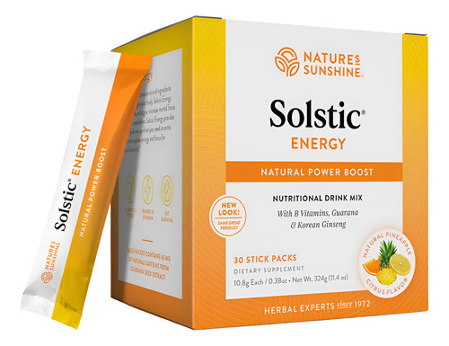 [NSUNSOLEN30] Natures Sunshine Solstic energy 30sticks