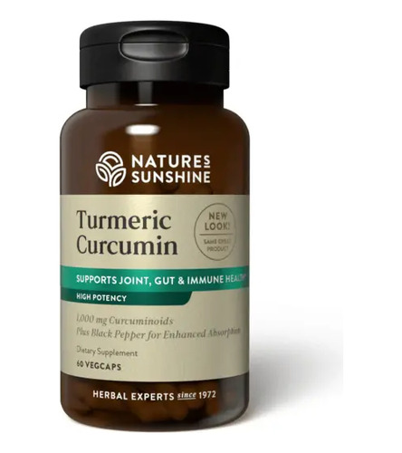 [NSUTURIC60] Natures Sunshine Turmeric Curcumin 60caps