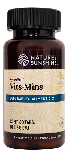 [NSUN-21-VITSM-60T] Natures Sunshine Mx Vits Mins 60tabs