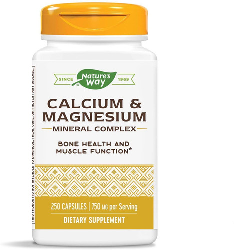 [NWAY21CMA250] Natures Way Calcium & Magnesium 250caps