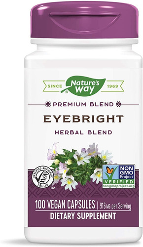 [NWAY-21-EYE-100] Natures Way Eyebright Blend 100caps