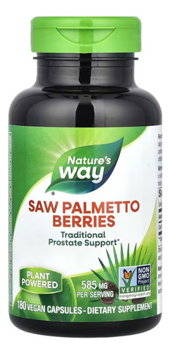 [NWAY-21-SPAL-180C] Natures Way Saw Palmetto 180caps