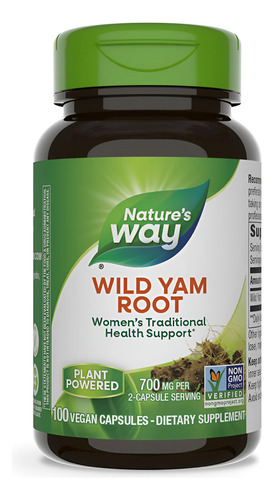 [NWYWDMR100] Natures Way Wild Yam root 100caps