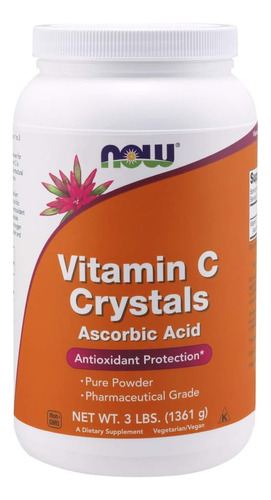 [NOWVITCCR1361] Now Vitamin C crystals 1361g