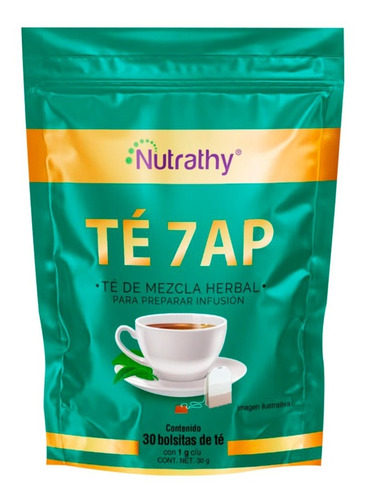 [NUTR-22-7AP-30-F] Nutrathy Té 7ap 30bolsitas