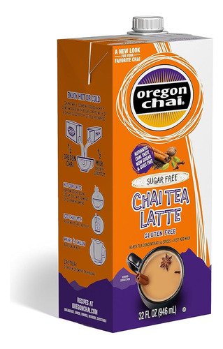 [ORCHSFCHTL946] Oregon Chai sf Chai tea latte 946ml