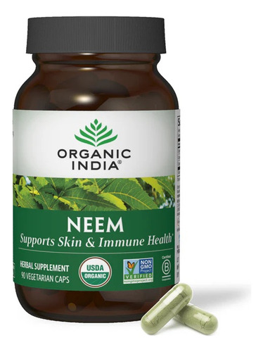 [ORINNE90] Organic India Neem 90vegcaps