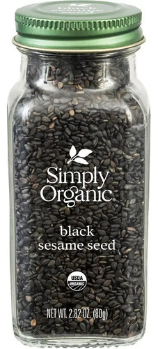 [SIOR09BSS80] Simply Organic Black Sesame Seed 80g