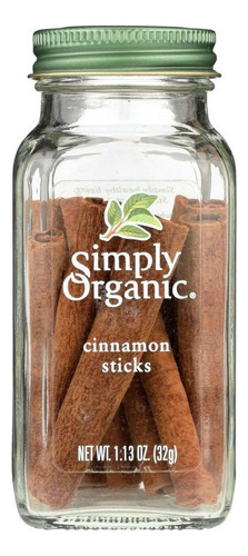 [SIOR-09-CPALI-32] Simply Organic Cinnamon sticks 32g