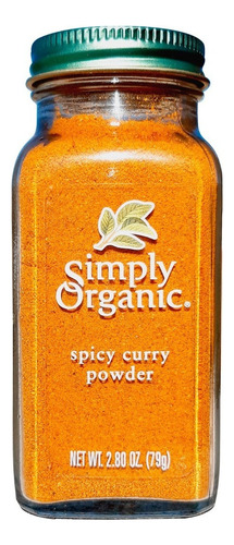 [SIOR-09-SCPO-79] Simply Organic Spicy Curry powder 79g
