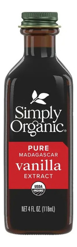 [SIOR-09-MPVE-118] Simply Organic pure Madagascar vanilla extract 118ml