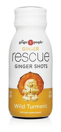 [TGP-20-GRGSWT-60] The Ginger People Rescue Ginger Shots Y Turmeric 60ml