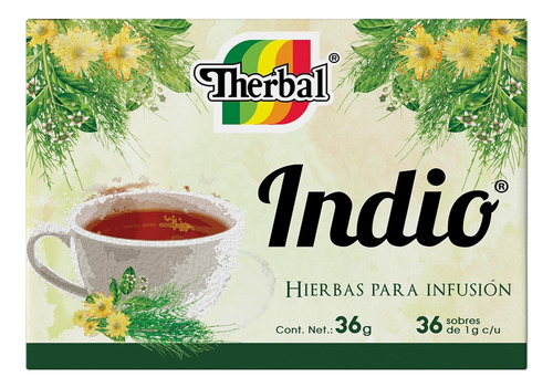 [THERBIND36] Therbal Indio 36sobres