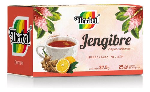 [THLJGISES25] Therbal Surtido de Jengibre 25sobres