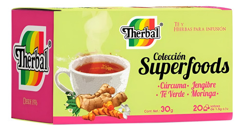 [THER-22-CSF-20-F] Therbal Te Colección Super Foods 20 Sobres