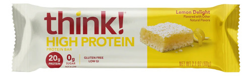 [THINKLEMD60] Think Lemon delight Protein bar 60g