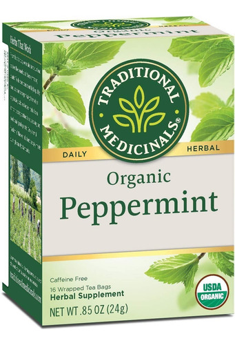 [TRAME-22-PEP-16S] Traditional Medicinals Peppermint 16bags