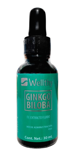 [WEL-23-GIBI-30] Wellthy Extracto Fluido Ginkgo Biloba 30ml