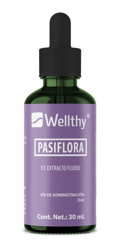 [WEL23PASIF30] Wellthy Extracto Fluido Pasiflora 30ml